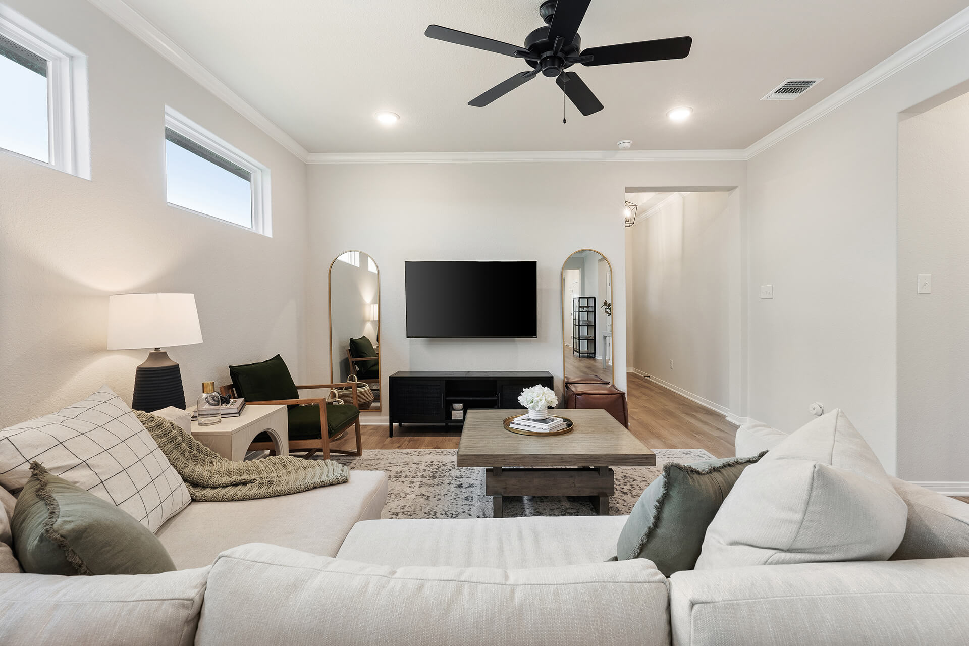 The Montgomery Floor Plan Living Room