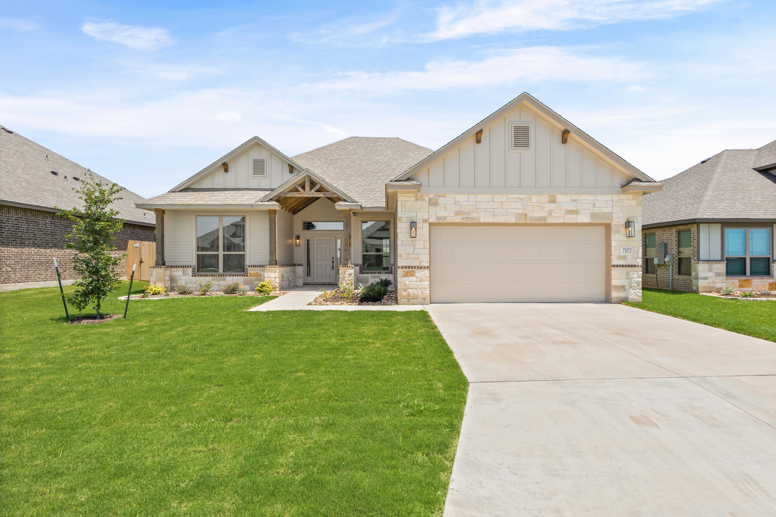 7102 Touchstone Drive, Temple, TX — Rio Grande plan by Kiella Homebuilders in Hills of Westwood East