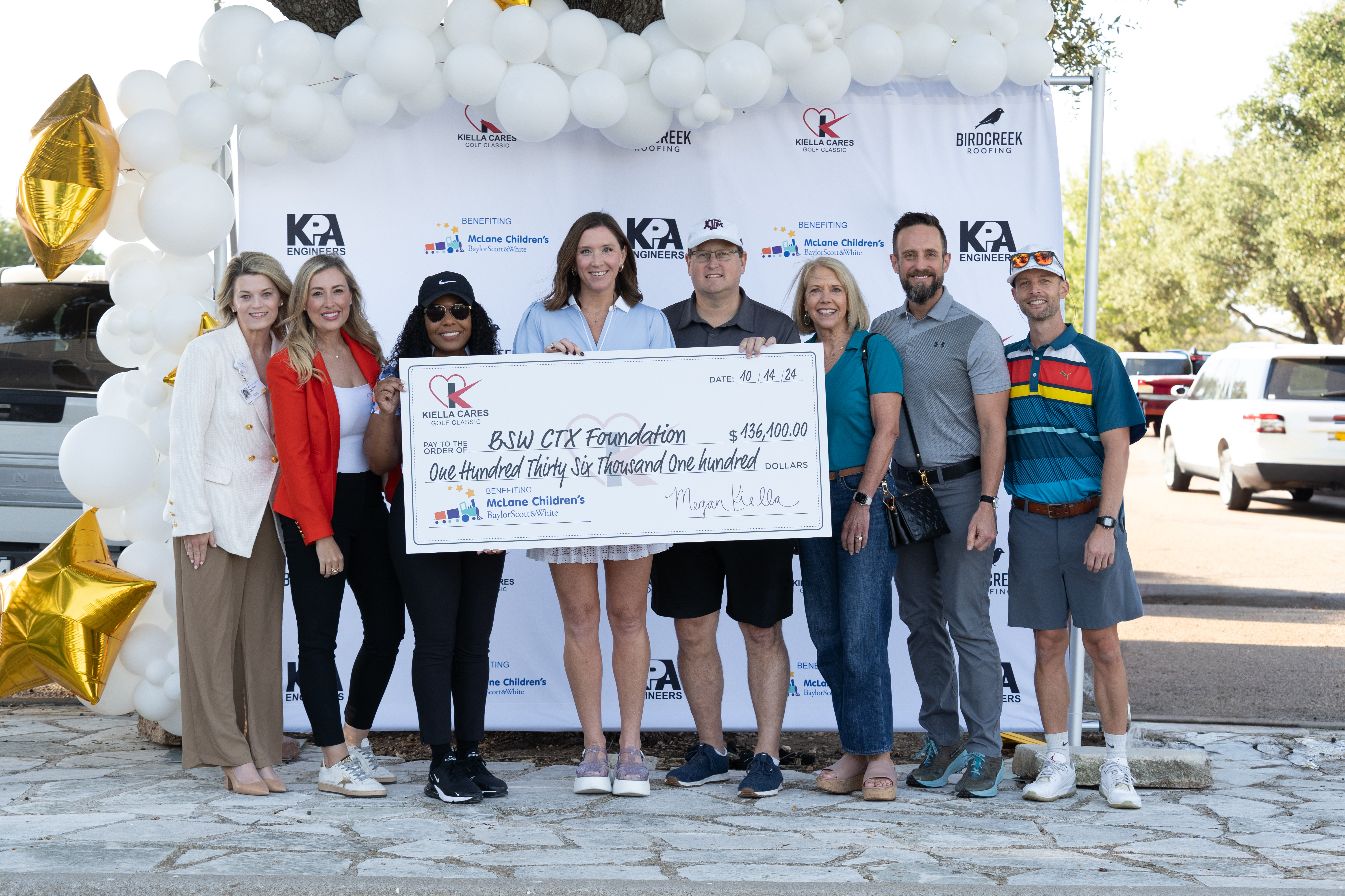 Kiella Cares Raises $136,100 for Baylor Scott & White McLane Children’s Medical Center